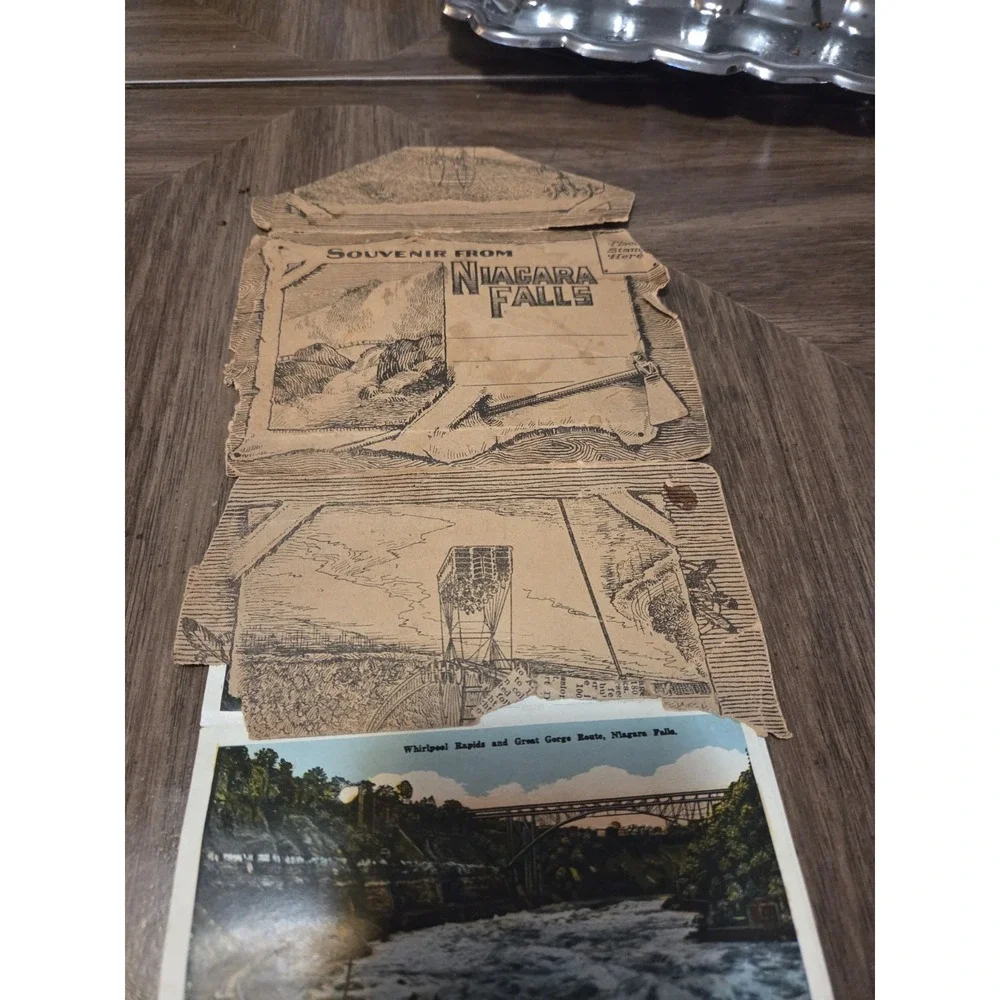 Souvenir From Niagara Falls Historical Illistrations